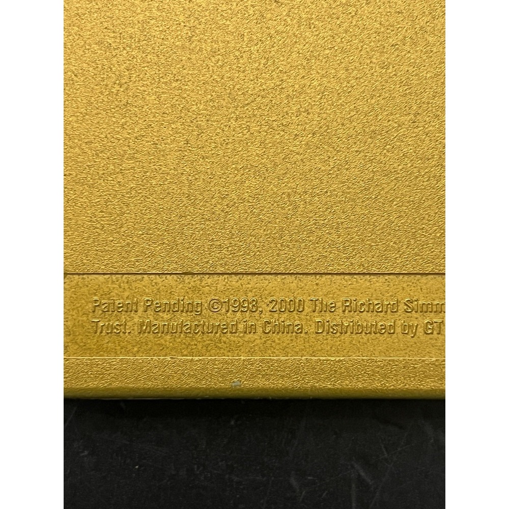 Richard Simmons Food Mover Gold 1400 & 1600 Calories 1998 Vintage Food Tracker - Picture 9 of 12